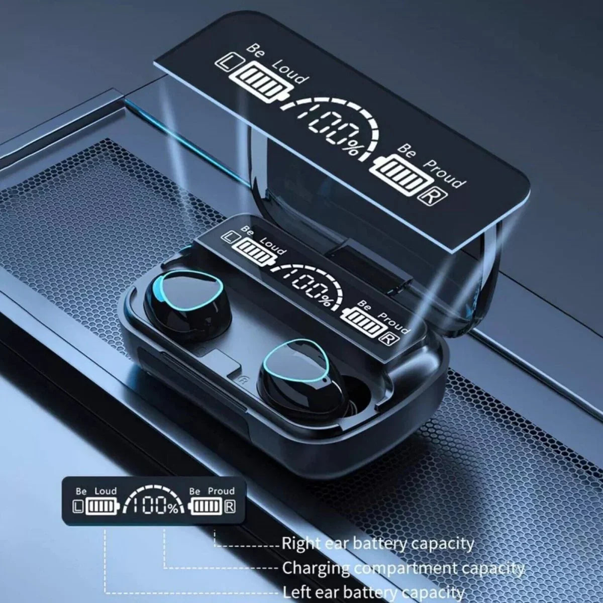 Bluetooth Wireless Headphones TWS Earphones Mini In - Ear Pods For Android - Show Gadgets