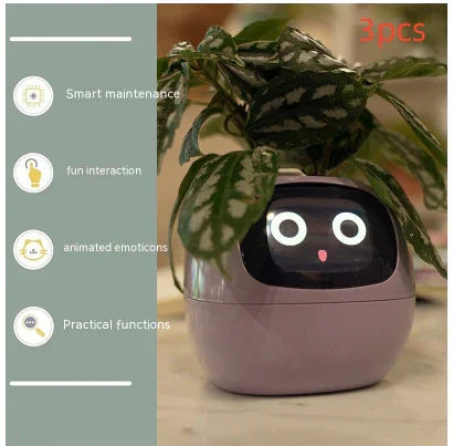 Smart Planter Endless Fun Over 49 Rich Expressions 7 Smart Sensors And AI Chips Make Raising Plants Easy And Fun - Show Gadgets