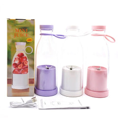 Electric USB Wine Bottle Juicer Cup 6 - leaf Cutter Head Household - Show Gadgets