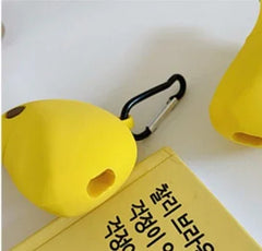 Compatible with Apple, Lovely banana airpods Pro protective silicone - Show Gadgets