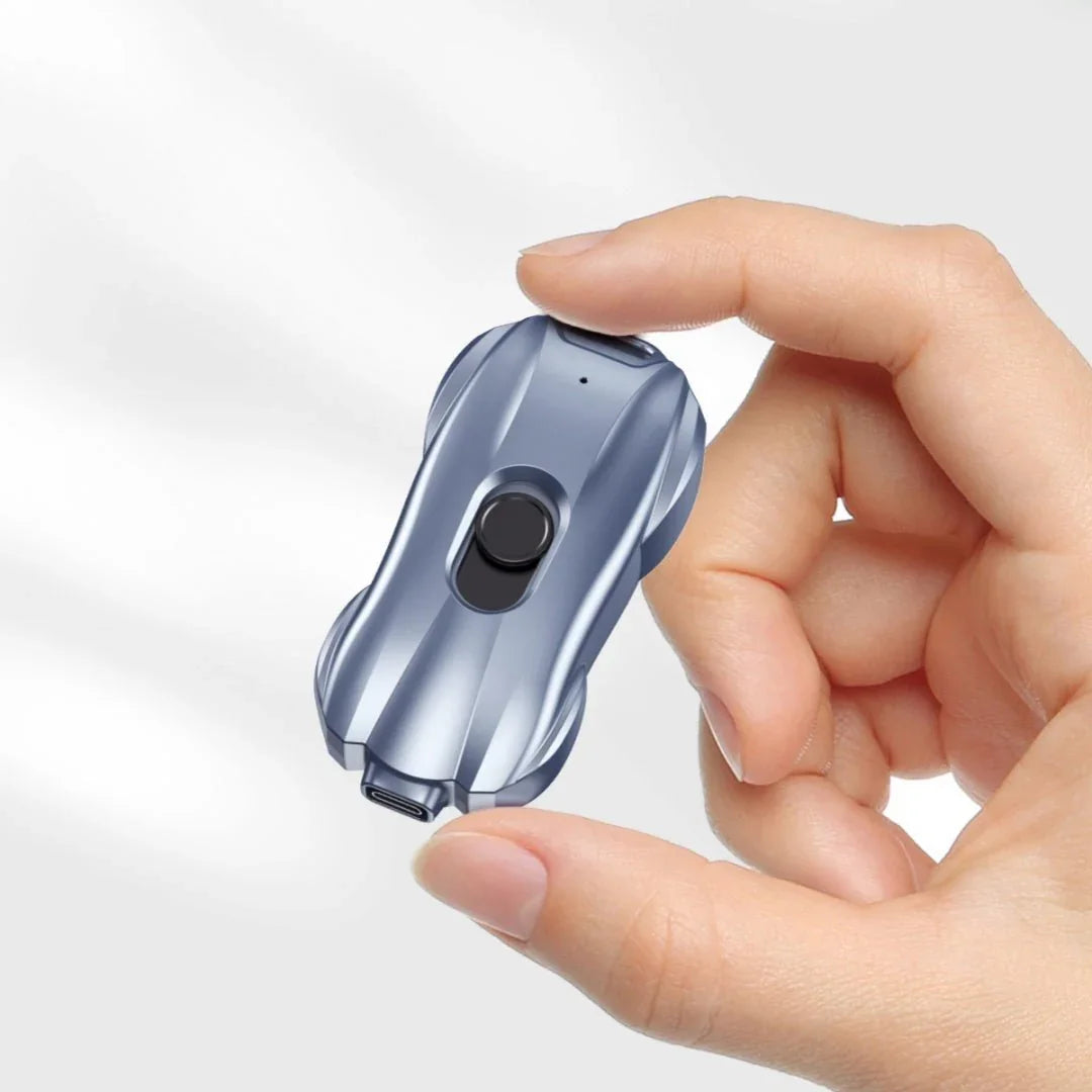 New Portable Mini Keychain Emergency Power Bank Wireless Portable Power Bank - Show Gadgets