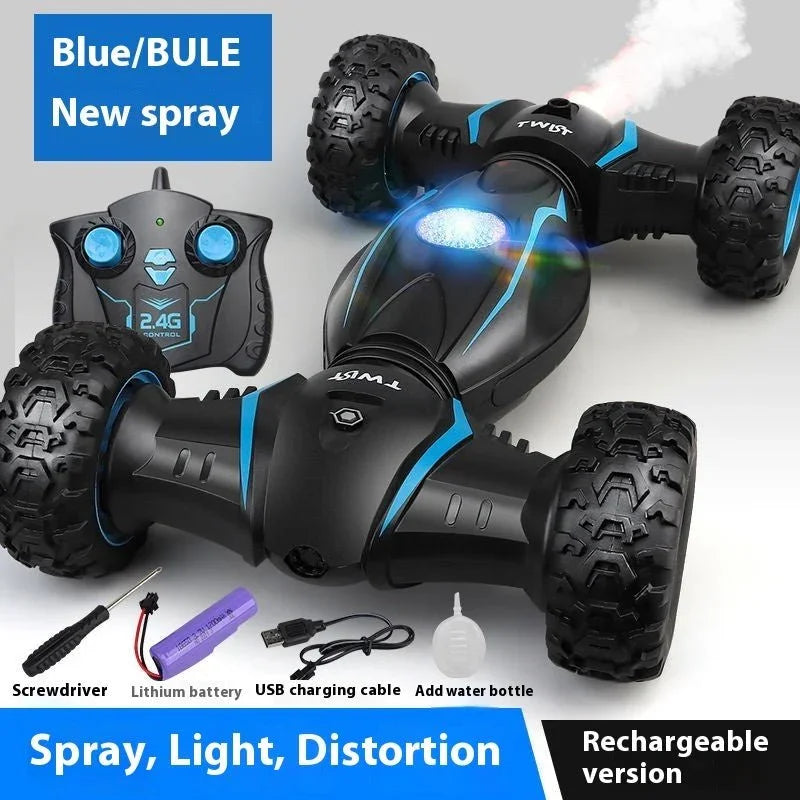 Gesture Sensing Remote Control Car Stunt Twist Car Four - wheel Drive Off - road Vehicle - Show Gadgets