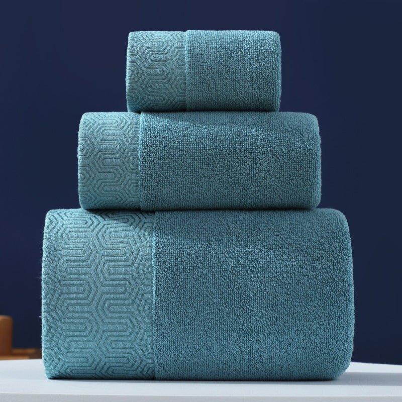 Pure Cotton Towels Three - piece With Hand Bath Towel Class - Show Gadgets