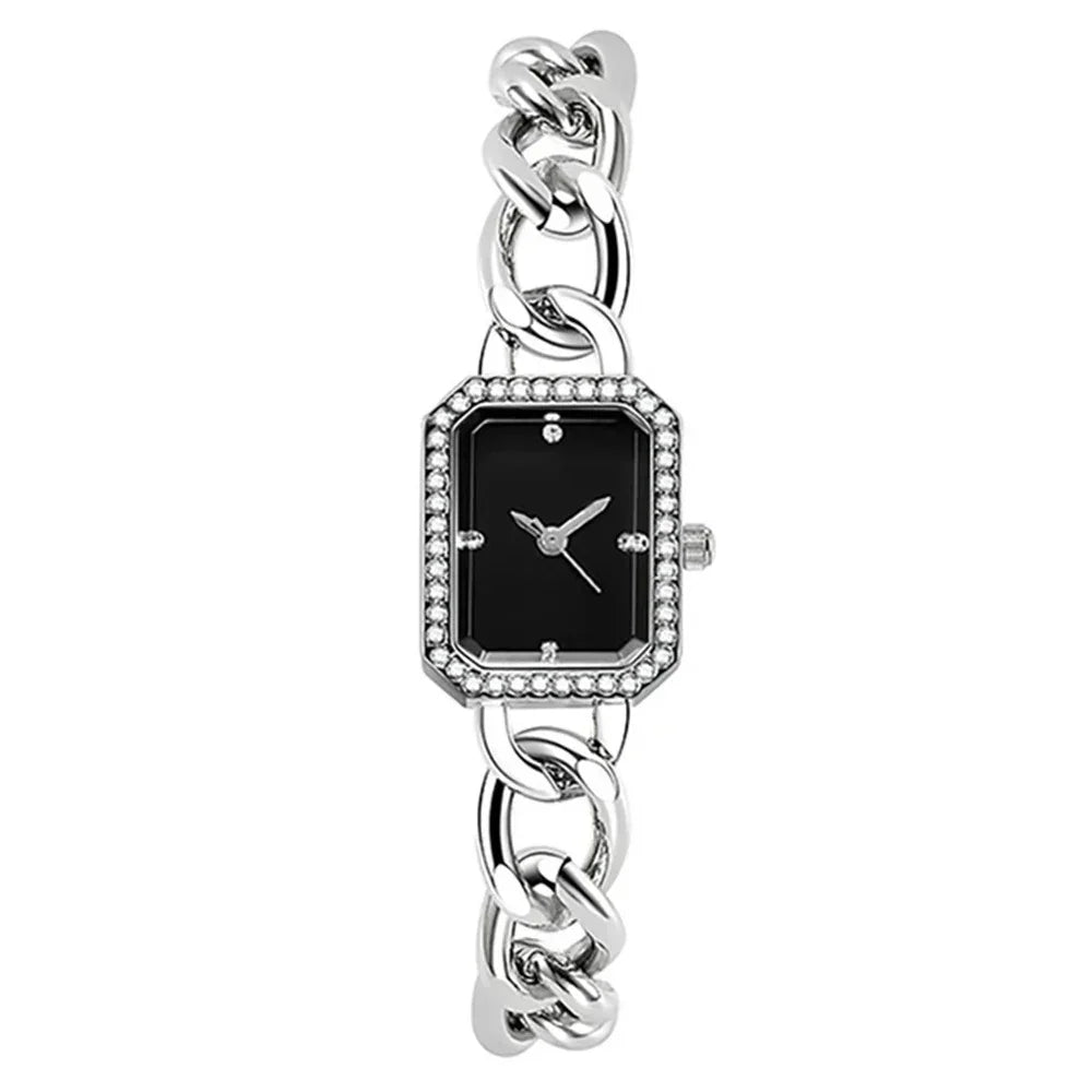 Luxury Classic Style Rectangular Women's Quartz Watch - Show Gadgets