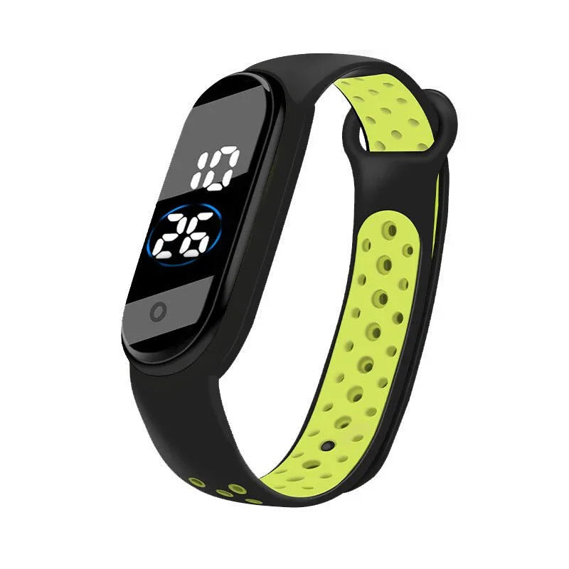 Waterproof Student Two - color Sports Bracelet Watch - Show Gadgets