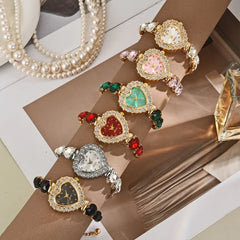 Exquisite Cute Heart Shape Quartz Watch Casual - Show Gadgets