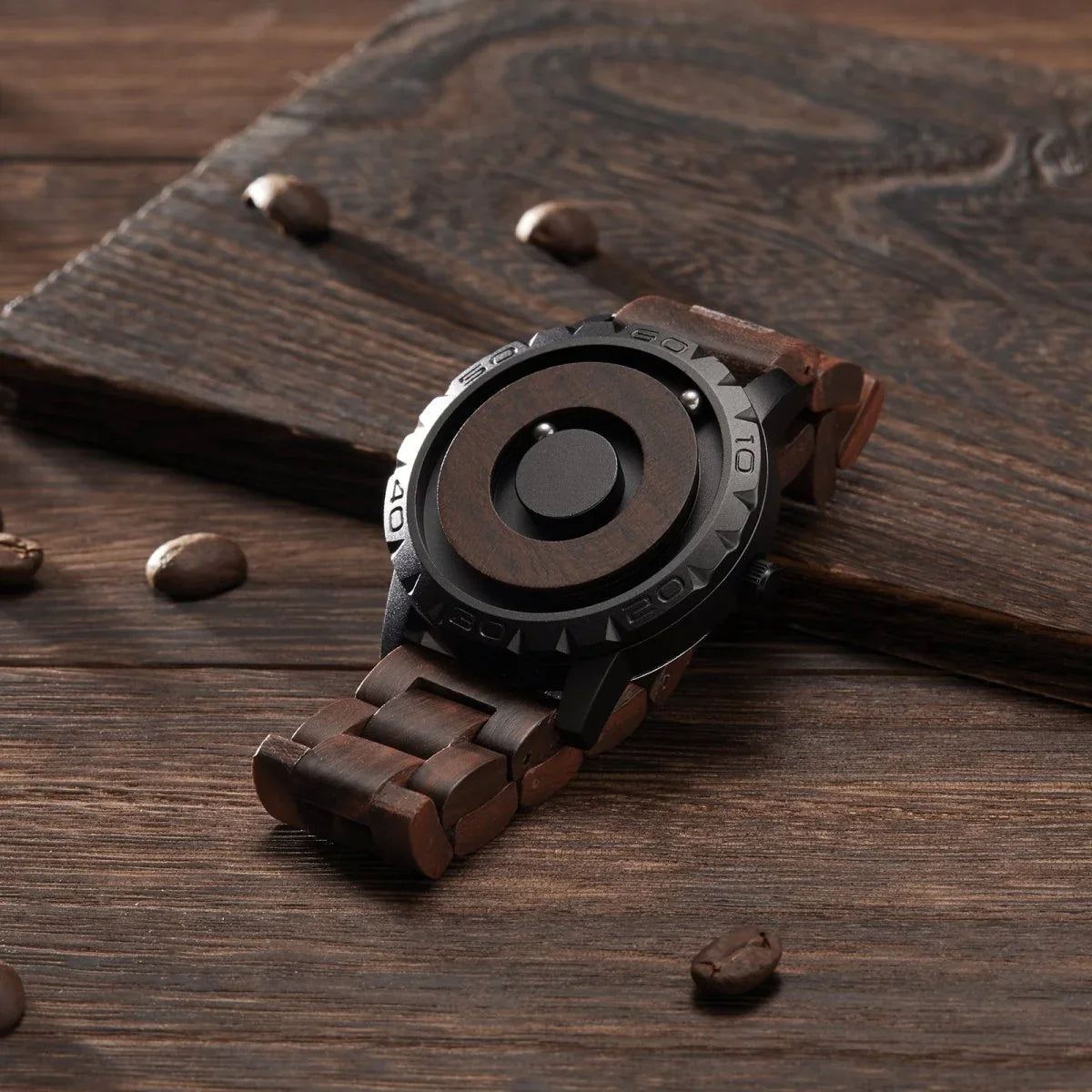 Magnetic Ball Personalized Creative Log Watch - Show Gadgets