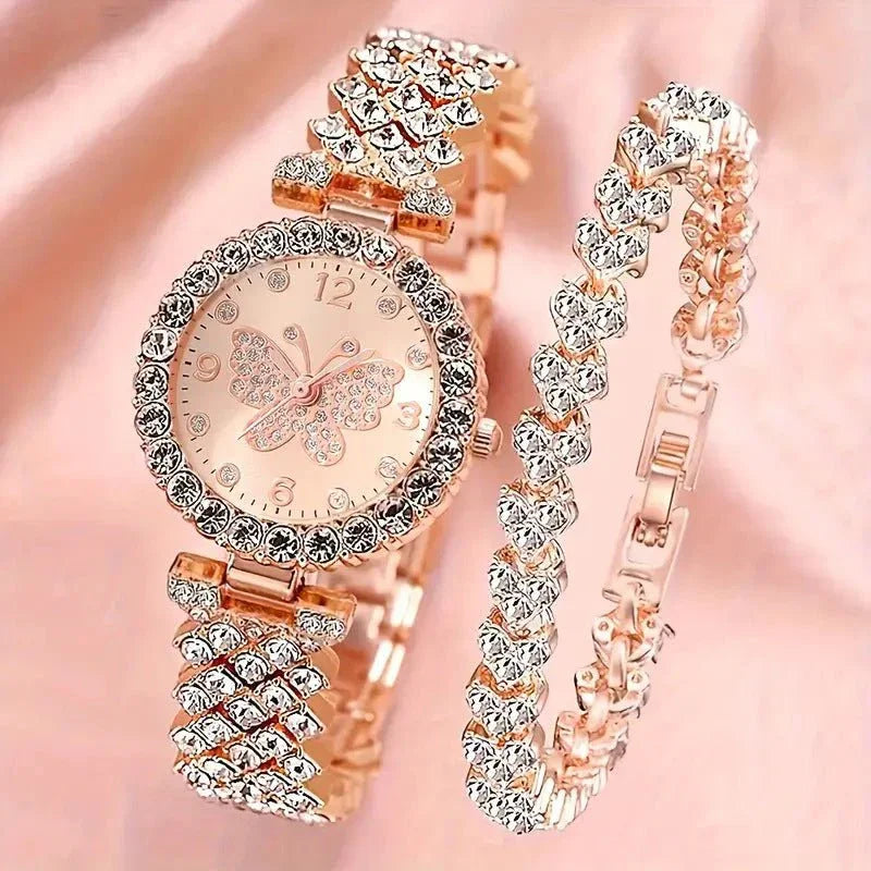 Women's Casual All - matching Steel Strap Watch - Show Gadgets
