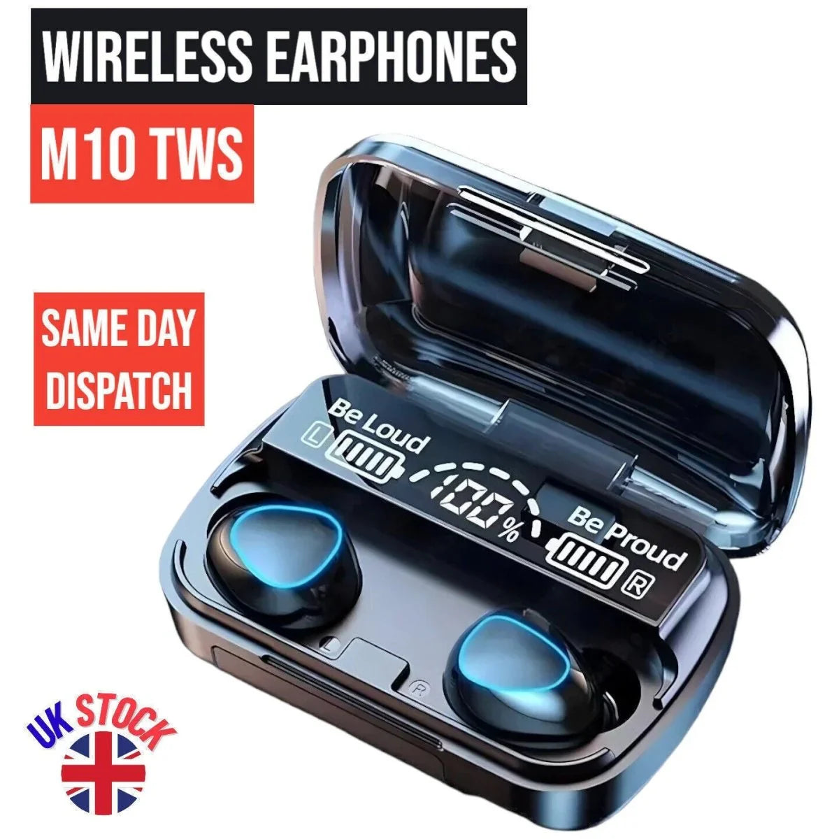 Bluetooth Wireless Headphones TWS Earphones Mini In - Ear Pods For Android - Show Gadgets