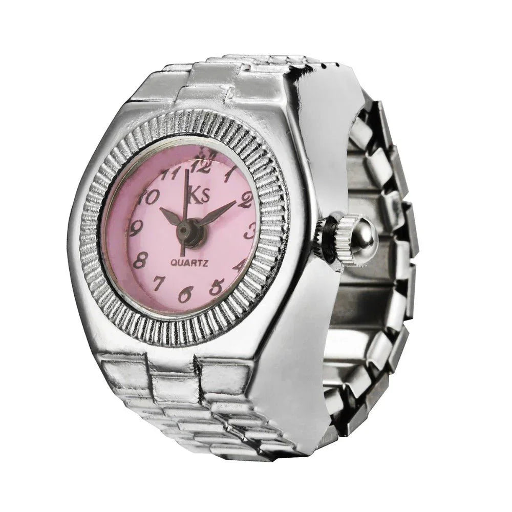 Simple All - Match Ring Watch Alloy Creative Watch - Show Gadgets