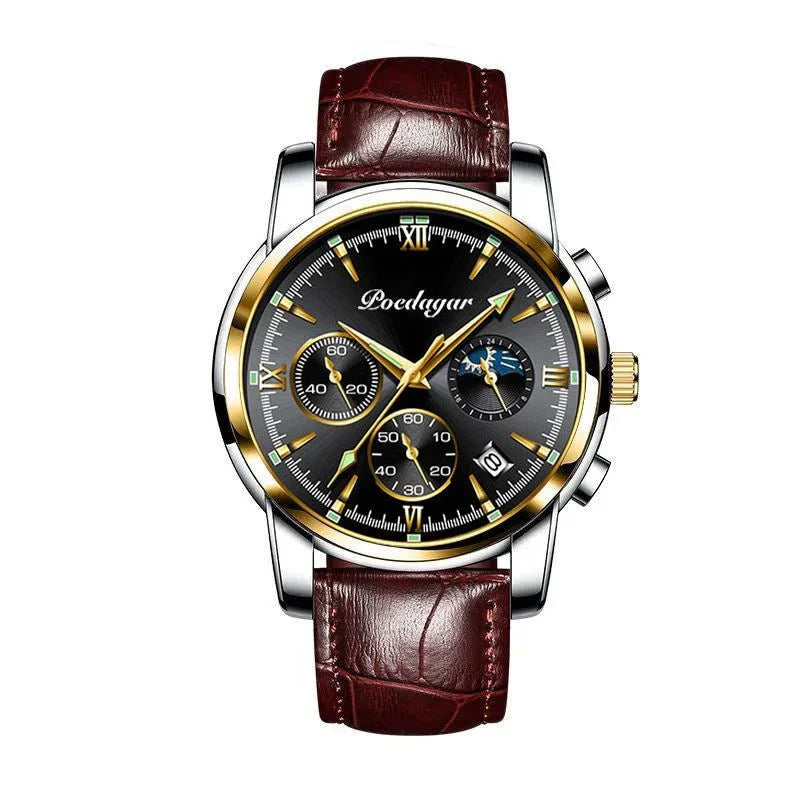 Multifunctional Men's Watch Luminous Waterproof Quartz Wrist Watch - Show Gadgets
