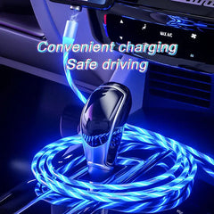 Magnetic Charging Cable Streamer Fast Charging Cable Lighting Micro USB Cable LED Magnet Charger Type-C Cable - Show Gadgets