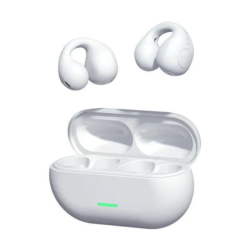 Wireless Ear Clip Bluetooth Headset TWS Comfortable Wear Not In - Ear Sports Wireless Bone Conduction 5.3 Bluetooth Headset - Show Gadgets