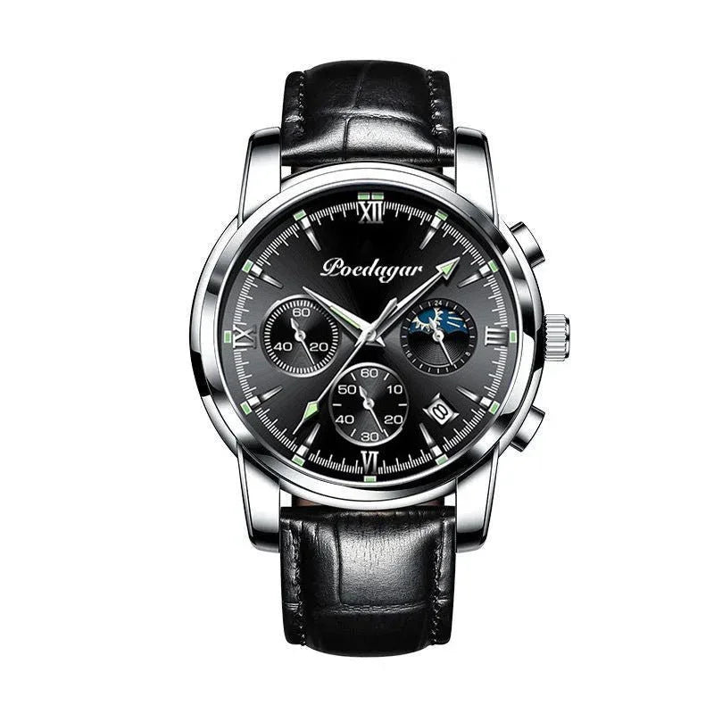 Multifunctional Men's Watch Luminous Waterproof Quartz Wrist Watch - Show Gadgets
