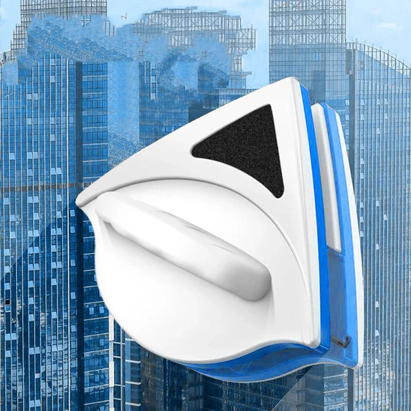 Wipe Glass Artifact Double-layer Strong Magnetic Glass Wiper Cleaning Tool - Show Gadgets