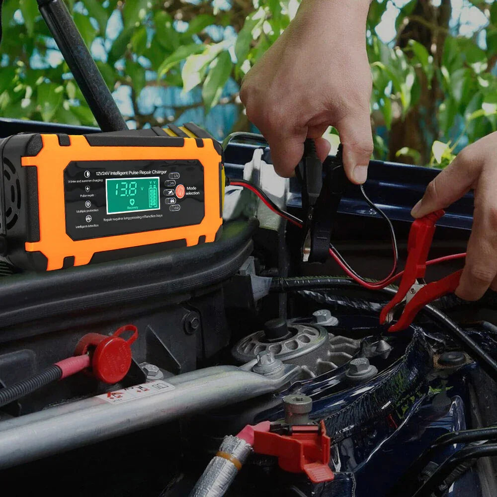 8A Smart Car Battery Fast Charger 12V Charger Automatic Pulse Repair AGM-GEL UK - Show Gadgets