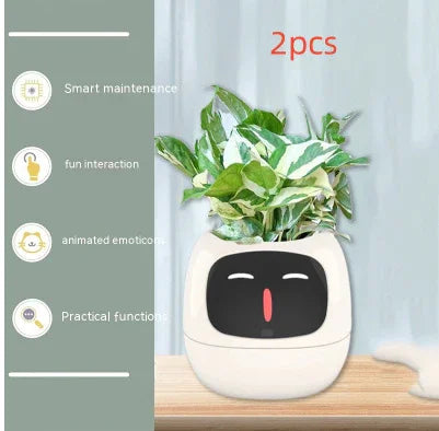 Smart Planter Endless Fun Over 49 Rich Expressions 7 Smart Sensors And AI Chips Make Raising Plants Easy And Fun - Show Gadgets