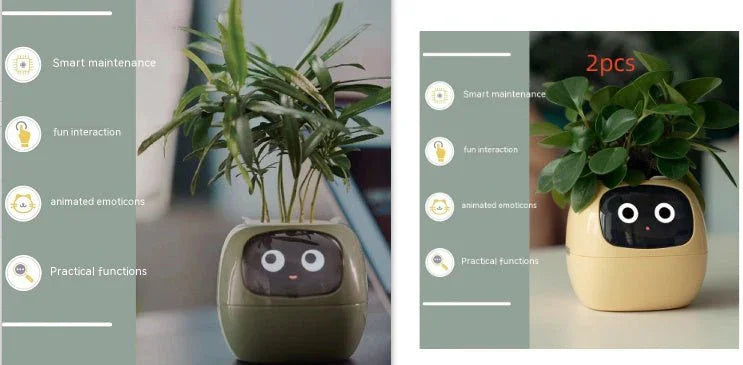 Smart Planter Endless Fun Over 49 Rich Expressions 7 Smart Sensors And AI Chips Make Raising Plants Easy And Fun - Show Gadgets
