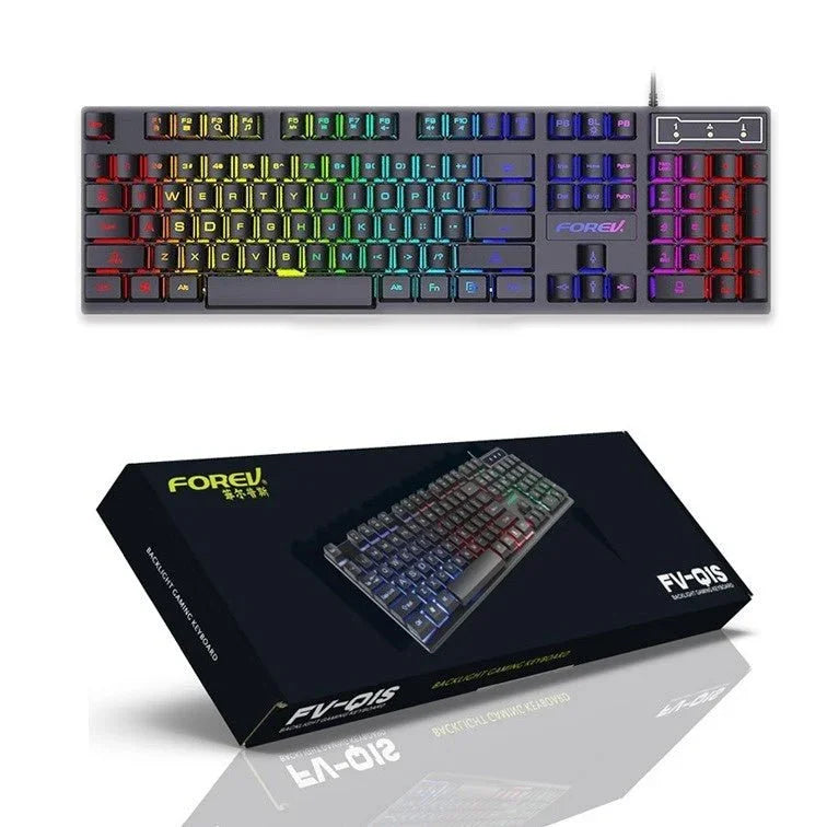 Wired Keyboard Luminous Desktop And Notebook Computer Accessories - Show Gadgets