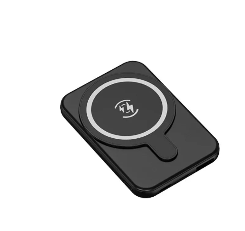 Mini Magnetic Wireless Power Bank – 5000mAh Fast Charging Portable Charger - Show Gadgets