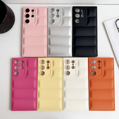 Wave Injection Liquid Down Jacket Airbag Phone Case - Show Gadgets