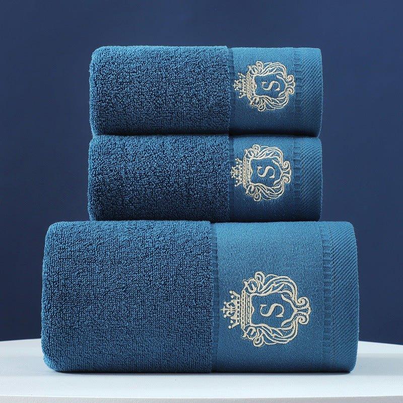 Pure Cotton Towels Three - piece With Hand Bath Towel Class - Show Gadgets