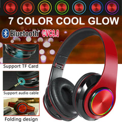 Wireless Bluetooth Headphones Over - Ear Noise Canceling All Devices - Show Gadgets
