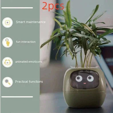 Smart Planter Endless Fun Over 49 Rich Expressions 7 Smart Sensors And AI Chips Make Raising Plants Easy And Fun - Show Gadgets