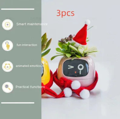 Smart Planter Endless Fun Over 49 Rich Expressions 7 Smart Sensors And AI Chips Make Raising Plants Easy And Fun - Show Gadgets