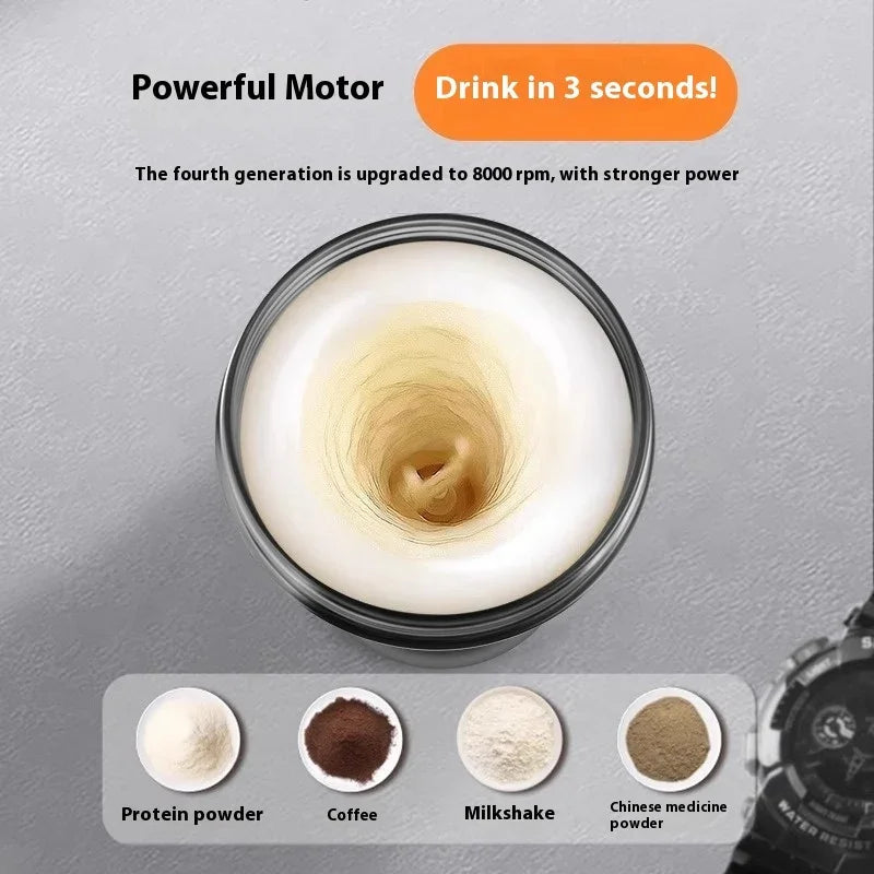 Fully Automatic Mixing Cup Electric Fitness Exercise - Show Gadgets