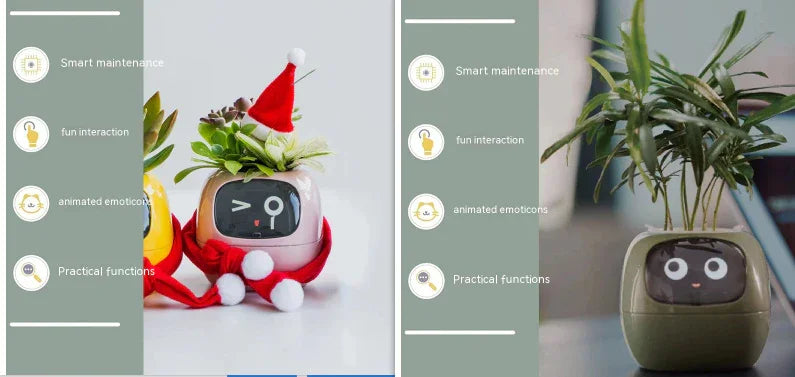 Smart Planter Endless Fun Over 49 Rich Expressions 7 Smart Sensors And AI Chips Make Raising Plants Easy And Fun - Show Gadgets