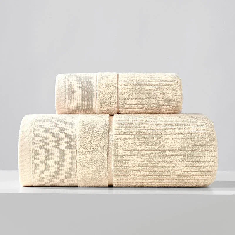 Pure Cotton Towels Three - piece With Hand Bath Towel Class - Show Gadgets