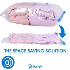 6 X STRONG VACUUM STORAGE SPACE SAVING BAGS VAC BAG SPACE SAVER VACCUM VACUM - BAG - Show Gadgets