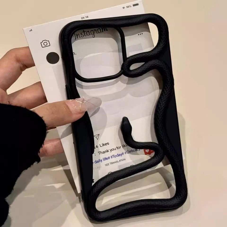Creative Best - seller Hollow Snake Phone Case - Show Gadgets
