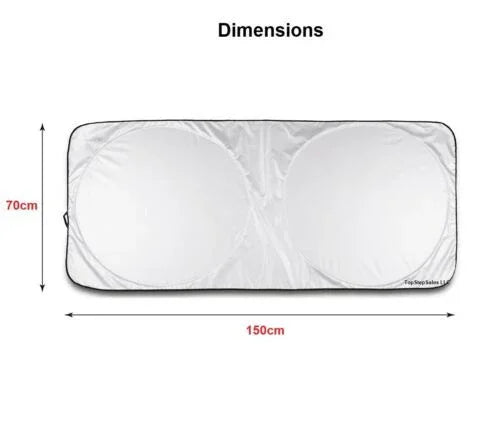 Car Window Sunshade Sun Shade Visor Windshield Cover Auto Car SunShade Anti Snow Ice Windshield Sunshade Car Windshield Sunshade - Show Gadgets