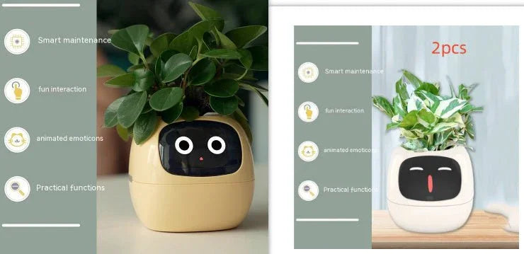 Smart Planter Endless Fun Over 49 Rich Expressions 7 Smart Sensors And AI Chips Make Raising Plants Easy And Fun - Show Gadgets