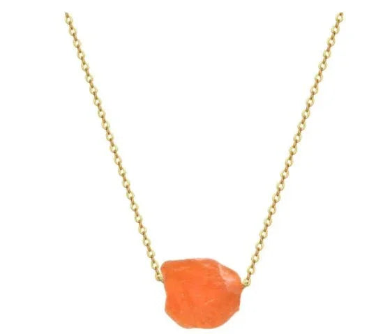 Hot Selling Stone Crystal Pillar Tree of Life Pendant – INS Fashion Necklace - Show Gadgets