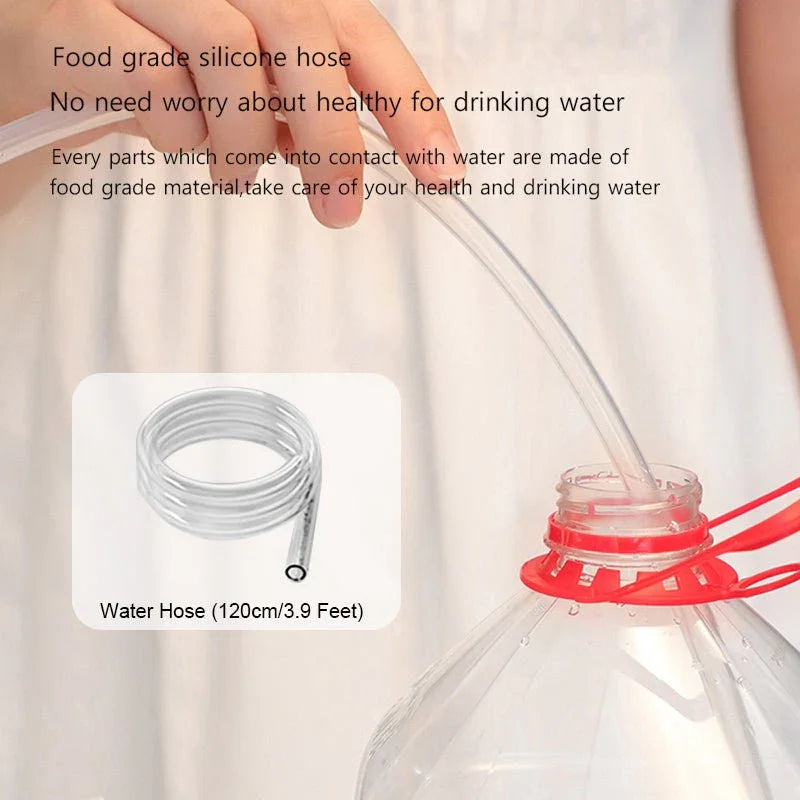 Desk Dispenser Electric Water Gallon Automatic Water Bottle Dispenser Rechargeable Water Dispenser - Show Gadgets