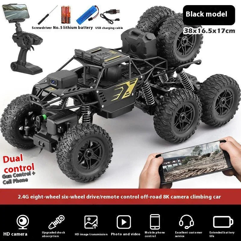Gesture Sensing Remote Control Car Stunt Twist Car Four - wheel Drive Off - road Vehicle - Show Gadgets