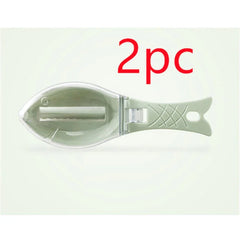 Fish Skin Brush Scraping Fish Scale Brush Grater Quick Disassembly Fish Knife Cleaning Peeling Skin Scraper Scraper Fish Scaler Kitchen Tools - Show Gadgets