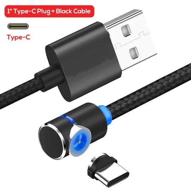 Magnetic Cable Micro Usb Cable 360 Degree Rotate Magnetic Charge Phone Charging Cord Wire - Show Gadgets