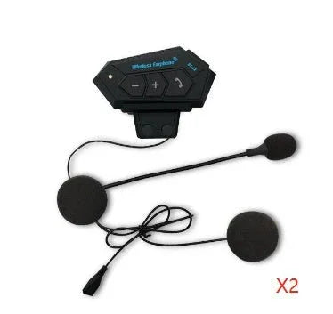 Motorcycle Helmet Bluetooth Headset Wireless Built - in All - in - one - Show Gadgets